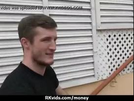 Slutty amateur babe is paid cash from some crazy public sex 9