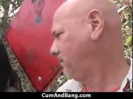 Shes loves gangbangs and bukkake 15