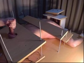 Amateur cfnm femdom tease handjob with ruined orgasm
