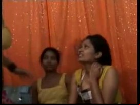 Innocent indian girls in threesome groupsex porn