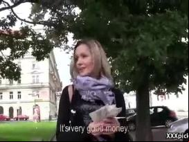 Public pickup girl getting fucked for money outdoors 09