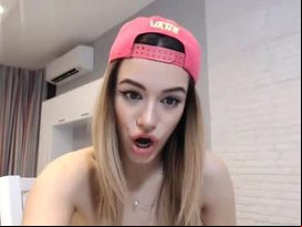 Young girl with big boobs strip show
