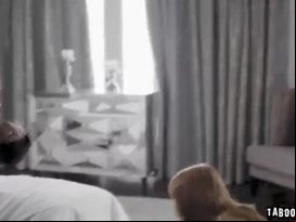 Cheating wife penny pax take turns sucking and fucking her husband and her good looking boyfriend