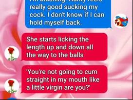 Aunty vix and pumpkin sext roleplay part two