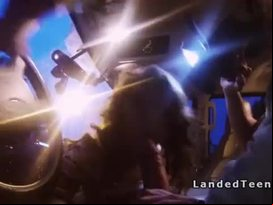 Dude helps teen and she sucks him off
