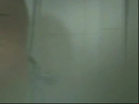 Sister takes a shower spy cam