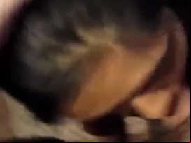 Indian babe loves to suck white cock