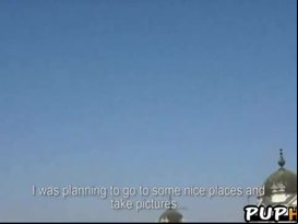Hot milf rooftop public fuck 1